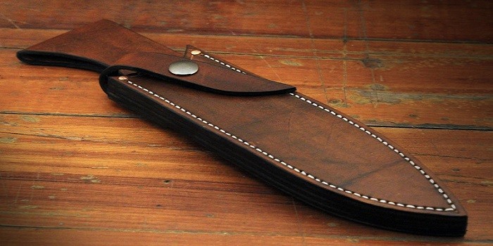 How to Make a Leather Knife Scabbard